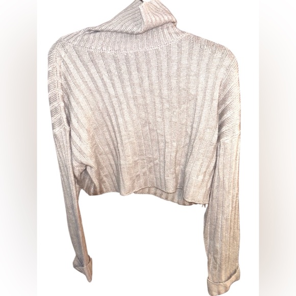 Forever 21 Cream Cowl Neck Sweater - Picture 1 of 3